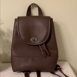 SUSU leather backpack
